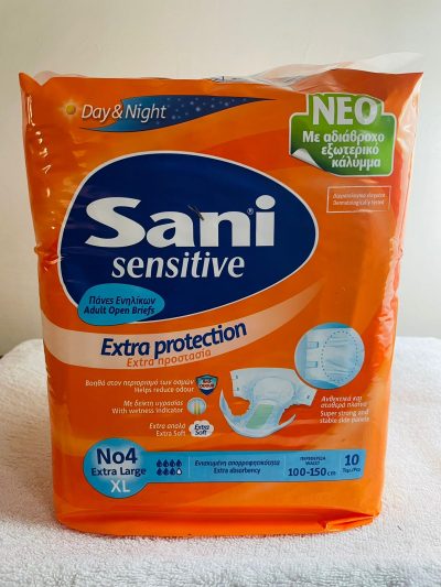 SANI SENS No.4 EXTRA LARGE 10 PCS